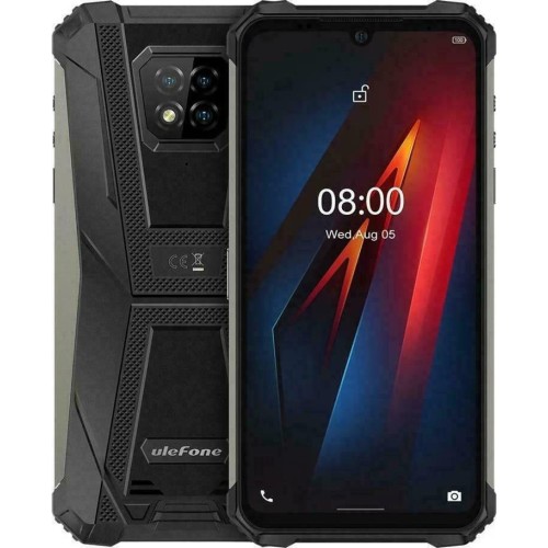 SUNSHINE SS-057A HQ HYDROGEL Τζαμάκι Προστασίας για Ulefone Armor 8 Dual SIM (4GB/64GB) Ανθεκτικό Smartphone Μαύρο