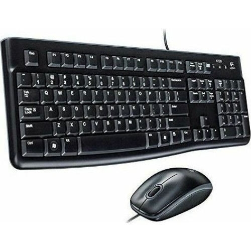 Logitech Desktop MK120 (920-002562) Σετ Πληκτρολόγιο & Ποντίκι Αγγλικό US