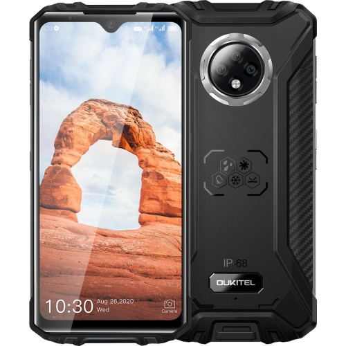 SUNSHINE SS-057B film hydrogel Anti-blue Τζαμάκι Προστασίας για Oukitel WP8 Pro Dual SIM (4GB/64GB) Ανθεκτικό Smartphone Midnight Black