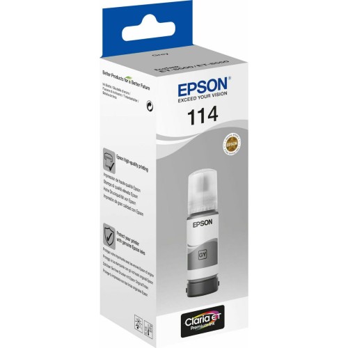 Epson 114 Μελάνι Εκτυπωτή InkJet Γκρι (C13T07B540)