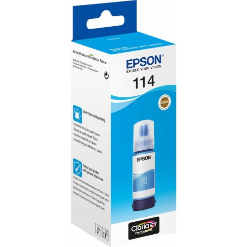 Epson 114 Μελάνι Εκτυπωτή InkJet Κυανό (C13T07B240)