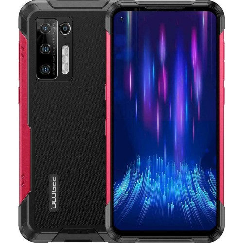 SUNSHINE SS-057 TPU hydrogel Τζαμάκι Προστασίας για Doogee S97 Pro Dual SIM (8GB/128GB) Ανθεκτικό Smartphone Red Lava