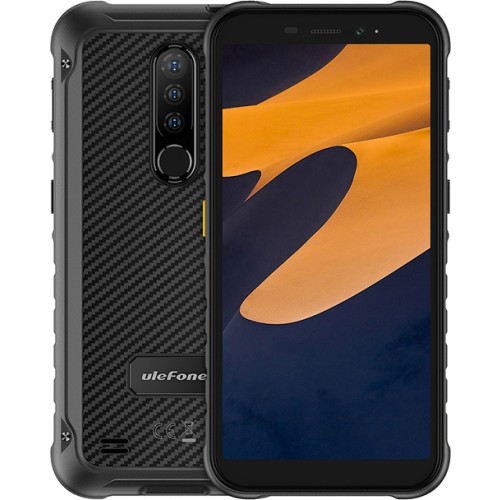 SUNSHINE SS-057R Frosted Hydrogel Τζαμάκι Προστασίας για Ulefone Armor X8i Dual SIM (3GB/32GB) Ανθεκτικό Smartphone Μαύρο