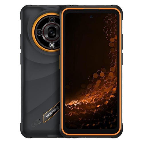 SUNSHINE SS-057A HQ HYDROGEL Τζαμάκι Προστασίας για Hammer Iron 6 Dual SIM (6/128GB) Ανθεκτικό Smartphone Πορτοκαλί