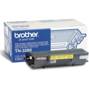 Brother TN-3280 Γνήσιο Toner Laser Εκτυπωτή Μαύρο 8000 Σελίδων TN-3280