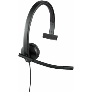 Logitech H570e Mono On Ear Multimedia Ακουστικά με μικρόφωνο και σύνδεση USB-A