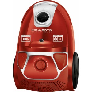 Rowenta Compact Power Ηλεκτρική Σκούπα 750W με Σακούλα 3lt Κόκκινη