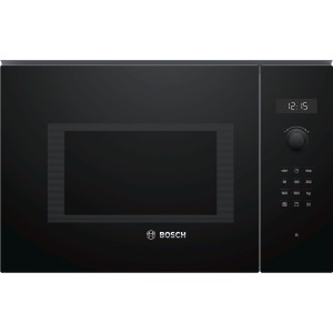 Bosch BEL554MB0 Εντοιχιζόμενος Φούρνος Μικροκυμάτων με Grill 25lt Μαύρος