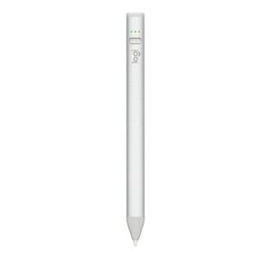 Logitech Crayon Ψηφιακή Γραφίδα Αφής με Palm Rejection για iPad models (2018 and later) σε Ασημί χρώμα 914-000074