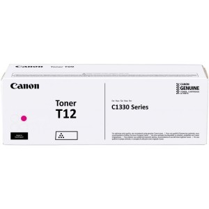 Canon T12 Γνήσιο Toner Laser Εκτυπωτή Ματζέντα 5300 Σελίδων (5096C006)