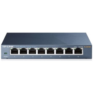 TP-LINK TL-SG108 v9 Unmanaged L2 Switch με 8 Θύρες Ethernet