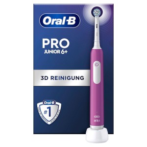 Oral-B Junior Pro Παιδική Ηλεκτρική Οδοντόβουρτσα με Χρονόμετρο για 6+ Χρονών με Θήκη Ταξιδίου