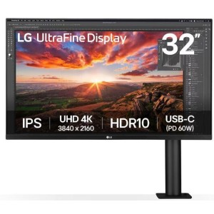 LG 32UN880K-B-B IPS HDR Monitor 31.5" 4K 3840x2160 με Χρόνο Απόκρισης 5ms GTG