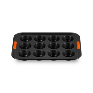 Le Creuset Φόρμα Ζαχαροπλαστικής για Cupcakes/Muffins 12 Θέσεων 46058000010000 12τμχ