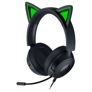 Razer Kraken Kitty V3 X Over Ear Gaming Headset με σύνδεση 3.5mm for Nintendo Switch / Nintendo Switch 2 / PC / PS5 / XBOX