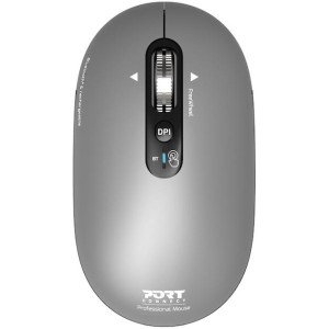 Port Designs Ασύρματο Bluetooth Ποντίκι Ασημί