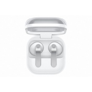 Samsung Galaxy Buds4 Bluetooth Handsfree Ακουστικά με Αντοχή στον Ιδρώτα και Θήκη Φόρτισης Λευκά