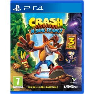 Crash Bandicoot N. Sane Trilogy Bonus Edition PS4 Game