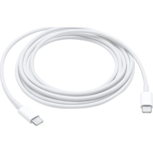 Apple USB 3.1 Cable USB-C male - USB-C 96W Λευκό 2m (MLL82ZM/A)