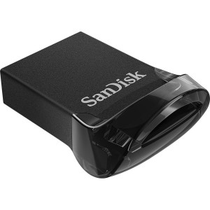 Sandisk Ultra Fit 16GB USB 3.1 Stick Μαύρο