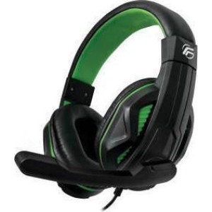 Fenner Soundgame Over Ear Gaming Headset με σύνδεση 3.5mm Πράσινο