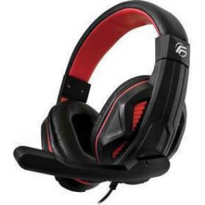 Fenner Soundgame Over Ear Gaming Headset με σύνδεση 3.5mm Κόκκινο