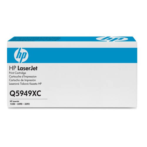 HP 49X Γνήσιο Toner Laser Εκτυπωτή Μαύρο 6000 Σελίδων (Q5949XC)