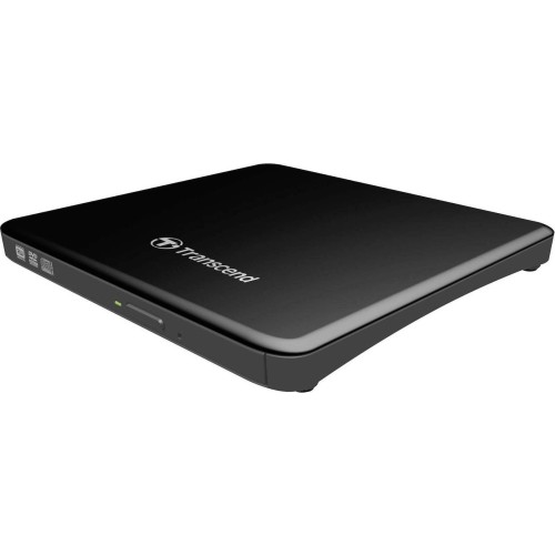 Transcend Εξωτερικός Οδηγός Εγγραφής/Ανάγνωσης CD/DVD για Laptop / Desktop Μαύρο