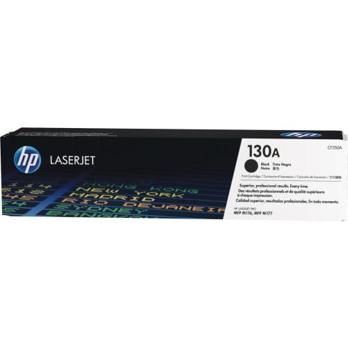 HP 130A Γνήσιο Toner Laser Εκτυπωτή Μαύρο 1300 Σελίδων (CF350A)