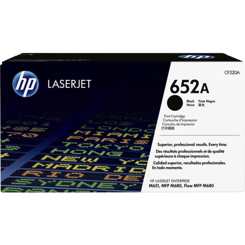 HP 652A Γνήσιο Toner Laser Εκτυπωτή Μαύρο 11500 Σελίδων CF320A
