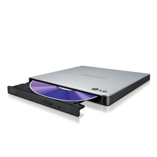 Hitachi-LG Data Storage Εξωτερικός Οδηγός Εγγραφής/Ανάγνωσης CD/DVD για Desktop / Laptop Ασημί GP57ES40.AHLE10B
