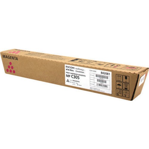 Συμβατό Toner για Laser Εκτυπωτή Ricoh 4000 Σελίδων Ματζέντα