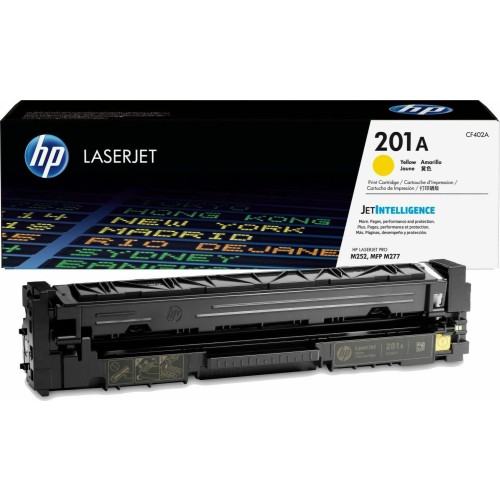 HP 201A Γνήσιο Toner Laser Εκτυπωτή Κίτρινο 1400 Σελίδων CF402A