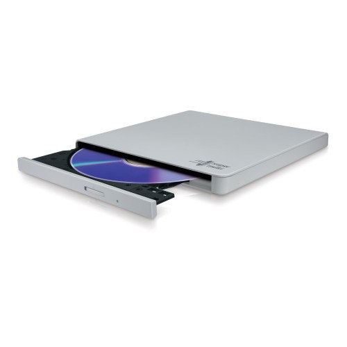 Hitachi-LG Data Storage Εξωτερικός Οδηγός Εγγραφής/Ανάγνωσης CD/DVD για Laptop / Desktop Λευκό GP57EW40.AHLE10B