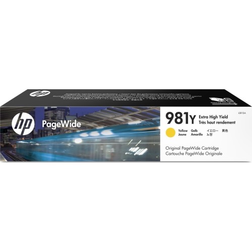 HP 981Υ Γνήσιο Μελάνι Εκτυπωτή InkJet Κίτρινο (L0R15A)