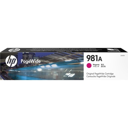 HP 981A Γνήσιο Μελάνι Εκτυπωτή InkJet Ματζέντα (J3M69A)