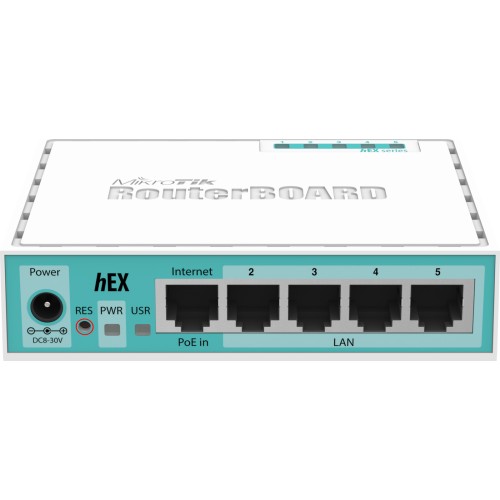MikroTik hEX RB750Gr3 Router με 5 Θύρες Gigabit