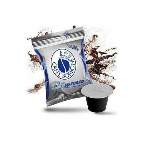 Caffe Borbone Κάψουλες Espresso Respresso Blu Συμβατές με Μηχανή Nespresso 100caps