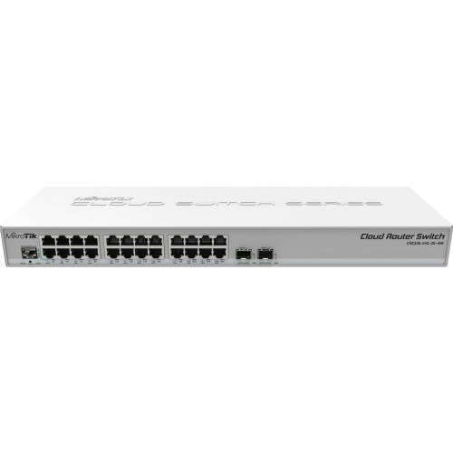 MikroTik CRS326-24G-2S+RM Managed L2 Switch με 24 Θύρες Gigabit (1Gbps) Ethernet και 2 SFP Θύρες