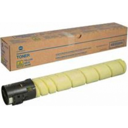 Konica Minolta TN-514Y Γνήσιο Toner Laser Εκτυπωτή Κίτρινο 26000 Σελίδων (A9E8250)