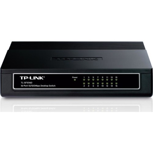 TP-LINK TL-SF1016D v7 Unmanaged L2 Switch με 16 Θύρες Ethernet