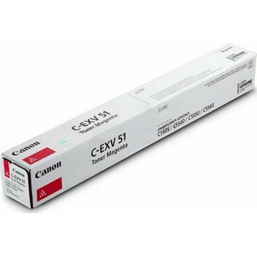 Canon C-EXV51LM Γνήσιο Toner Laser Εκτυπωτή Ματζέντα 26000 Σελίδων (0486C002)