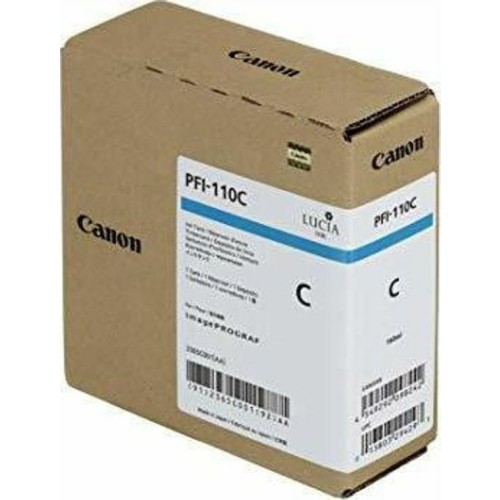 Canon PFI-110 Γνήσιο Μελάνι Εκτυπωτή InkJet Κυανό (2365C001)