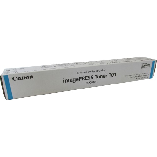 Canon imagePRESS T01 Γνήσιο Toner Laser Εκτυπωτή Κυανό 39500 Σελίδων (8067B001)