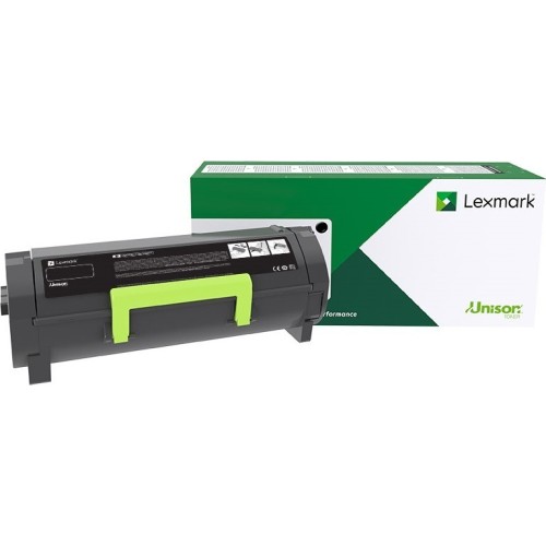 Lexmark 58D2H0E Γνήσιο Toner Laser Εκτυπωτή Μαύρο High Yield 15000 Σελίδων