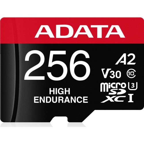 Adata High Endurance microSDXC 256GB U3 V30 A2 UHS-I 100MB/s