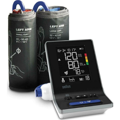 Braun ExactFit 3 Ηλεκτρονικό Πιεσόμετρο Μπράτσου Ακριβείας BUA6150