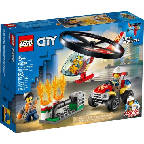 LEGO City Helicopter Fire Response για 5+ Ετών 60248