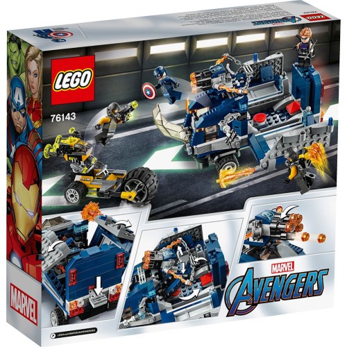 LEGO Marvel Avenger Truck Take-Down για 7+ Ετών 477τμχ 76143