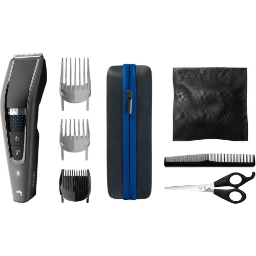 Philips Series 7000 Σετ Επαναφορτιζόμενης Κουρευτικής Μηχανής Μαύρο HC7650/15